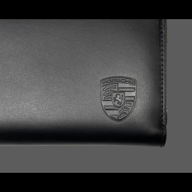 Wallet Porsche Women's Card Holder Black Leather WAP0300210TGBD