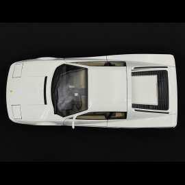 Trio Ferrari Testarossa Monospecchio 1984 White + Sunny And Rico Figures Miami Vice 1/12 KK Scale