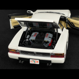 Ferrari Testarossa Monospecchio 1984 Weiß + Sunny Und Rico Figuren Miami Vice 1/12 KK Scale