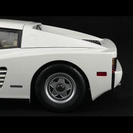Ferrari Testarossa Monospecchio 1984 Weiß + Sunny Und Rico Figuren Miami Vice 1/12 KK Scale