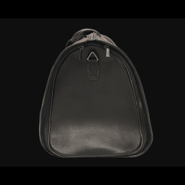 Racing Travel Bag Vintage Weekender Black Leather