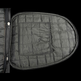 Racing Travel Bag Vintage Weekender Black Leather