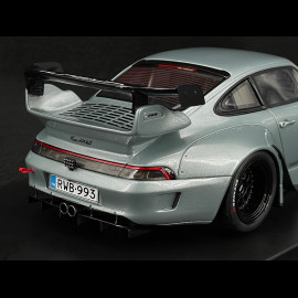 Porsche 911 RWB Type 993 Liberty Walk n° 27 Yuiitsumuni 2024 Silver 1/18 GT Spirit GT522