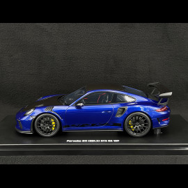 Porsche 911 GT3 RS Typ 991.2 2018 Weissach Package Enzianblau 1/18 GT Spirit GT526