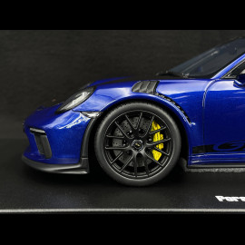 Porsche 911 GT3 RS Typ 991.2 2018 Weissach Package Enzianblau 1/18 GT Spirit GT526
