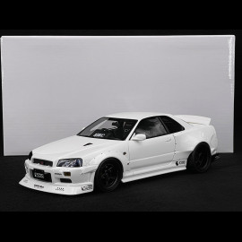 Nissan Skyline GT-R R34 KRC Body Kit 2024 Pearl White QX1 1/18 Ottomobile OT1135