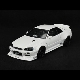 Nissan Skyline GT-R R34 KRC Body Kit 2024 Perlweiß QX1 1/18 Ottomobile OT1135