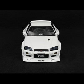 Nissan Skyline GT-R R34 KRC Body Kit 2024 Perlweiß QX1 1/18 Ottomobile OT1135