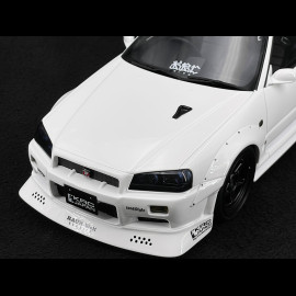 Nissan Skyline GT-R R34 KRC Body Kit 2024 Perlweiß QX1 1/18 Ottomobile OT1135
