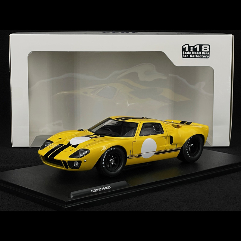 Ford GT40 MK1 1968 Gelb / Schwarz 1/18 Solido S1803011