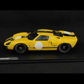 Ford GT40 MK1 1968 Gelb / Schwarz 1/18 Solido S1803011