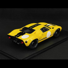 Ford GT40 MK1 1968 Yellow / Black 1/18 Solido S1803011