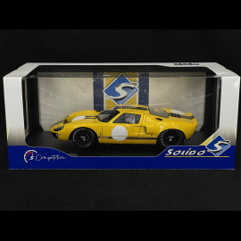 Ford GT40 MK1 1968 Yellow / Black 1/18 Solido S1803011