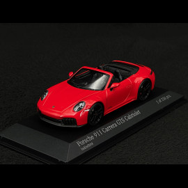 Porsche 911 Type 992.2 Carrera GTS Cabriolet 2024 Indischrot 1/18 Minichamps 410064130