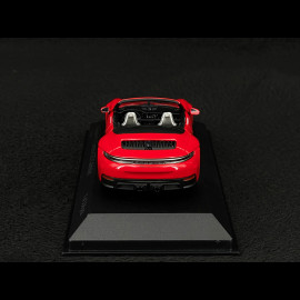 Porsche 911 Type 992.2 Carrera GTS Cabriolet 2024 Indian Red 1/18 Minichamps 410064130