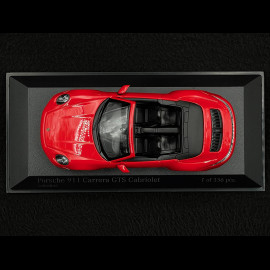 Porsche 911 Type 992.2 Carrera GTS Cabriolet 2024 Indischrot 1/18 Minichamps 410064130
