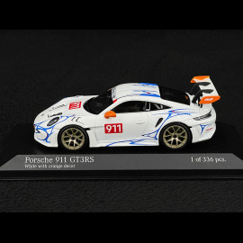 Porsche 911 GT3 RS Type 992 n° 911 2023 1/43 Minichamps 410062115
