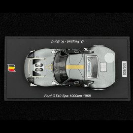 Ford GT40 n° 38 1000km Spa Francorchamps 1968 1/43 Spark SB185