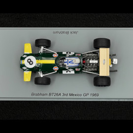 Brabham BT26A n° 8 3rd Mexican GP 1969 F1 1/43 Spark S8323