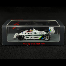 Carlos Reutemann Williams FW07B n° 28 Winner Monaco GP 1980 F1 1/43 Spark S6993