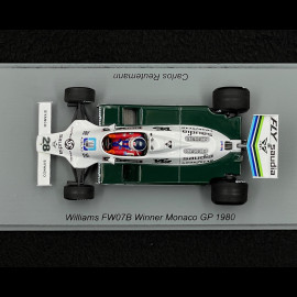 Carlos Reutemann Williams FW07B n° 28 Winner Monaco GP 1980 F1 1/43 Spark S6993