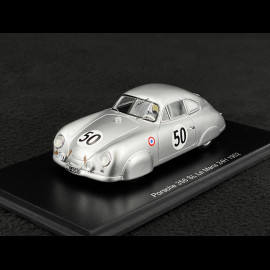 Porsche 356 SL n° 50 11. 24h Le Mans 1952 1/43 Spark S9701