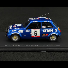 Renault 5 Alpine n° 6 Gr.2 2. Tour de Corse 1979 1/43 Spark S6032