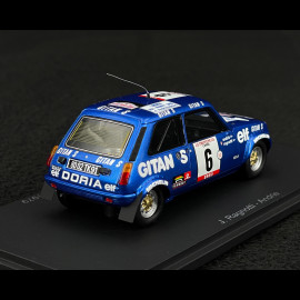 Renault 5 Alpine n° 6 Gr.2 2nd Tour de Corse 1979 1/43 Spark S6032
