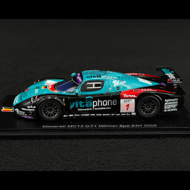 Maserati MC12 GT1 n° 1 Winner 24h Spa Francorchamps 2006 1/43 Spark 43SPA2006