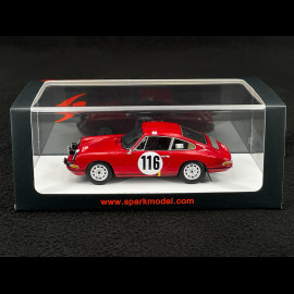 Porsche 911 T/R n° 116 2. Rallye Monte Carlo 1968 1/43 Spark S5580