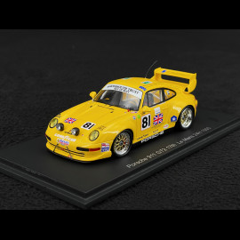 Porsche 911 GT2 Type 993 n° 81 17th 24h Le Mans 1995 1/43 Spark S9900