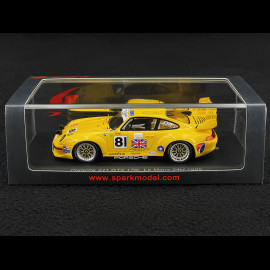Porsche 911 GT2 Type 993 n° 81 17th 24h Le Mans 1995 1/43 Spark S9900
