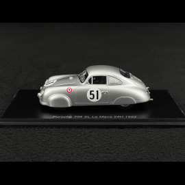 Porsche 356 SL n° 51 24h Le Mans 1952 1/43 Spark S9703