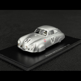 Porsche 356 SL n° 51 24h Le Mans 1952 1/43 Spark S9703