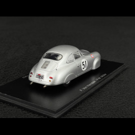 Porsche 356 SL n° 51 24h Le Mans 1952 1/43 Spark S9703