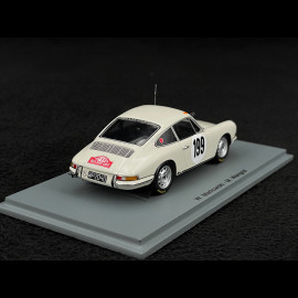 Porsche 912 n° 199 Monte Carlo Rally 1968 1/43 Spark S6610
