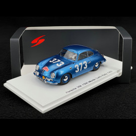 Porsche 356 1500 n° 373 Monte Carlo Rally 1955 1/43 Spark S6140
