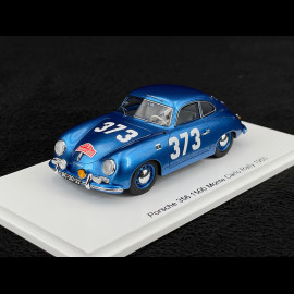 Porsche 356 1500 n° 373 Rallye Monte Carlo 1955 1/43 Spark S6140