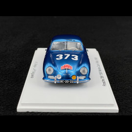 Porsche 356 1500 n° 373 Rallye Monte Carlo 1955 1/43 Spark S6140