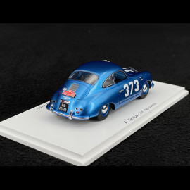 Porsche 356 1500 n° 373 Rallye Monte Carlo 1955 1/43 Spark S6140