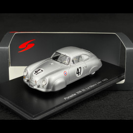 Porsche 356 SL n° 47 24h Le Mans 1952 1/43 Spark S9702