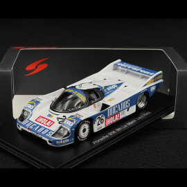 Porsche 956 n° 26 8. 24h Le Mans 1985 1/43 Spark S9865