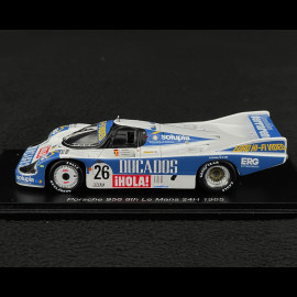 Porsche 956 n° 26 8th 24h Le Mans 1985 1/43 Spark S9865
