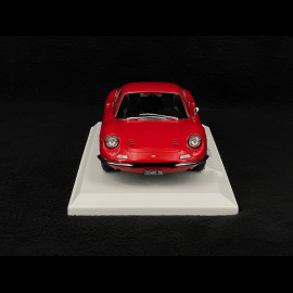 Set von 2 Ferrari Dino 246 GT 1968 Rot 1/18 Norev + Buch Dino GT - L'Inoubliable Ferrari