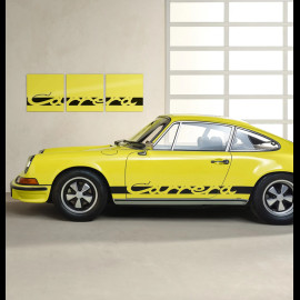 Porsche 911 Wall Art Carrera 2.7 Light Yellow WAP0502040S0CC
