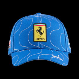 Ferrari Cap Monza Puma F1 Team Leclerc / Hamilton Blau 701234741-001