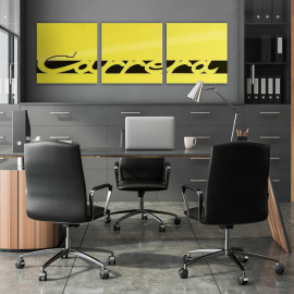 Porsche 911 Wall Art Carrera 2.7 Light Yellow WAP0502040S0CC