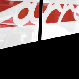 Porsche 911 Wandkunst Carrera 2.7 weiß Grand Prix / Rot WAP0502020S0CC