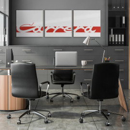 Porsche 911 Wall Art Carrera 2.7 White Grand Prix / Red WAP0502020S0CC