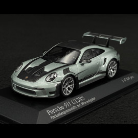 Porsche 911 GT3 RS Typ 992 2024 Weissach Package Fish Silber Grau Metallic 1/43 Minichamps 410062117